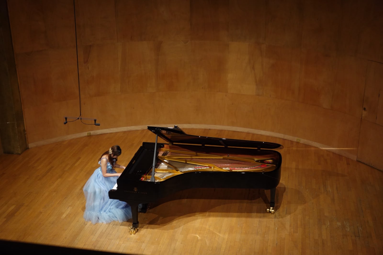 Piano lors d'un concert en duo